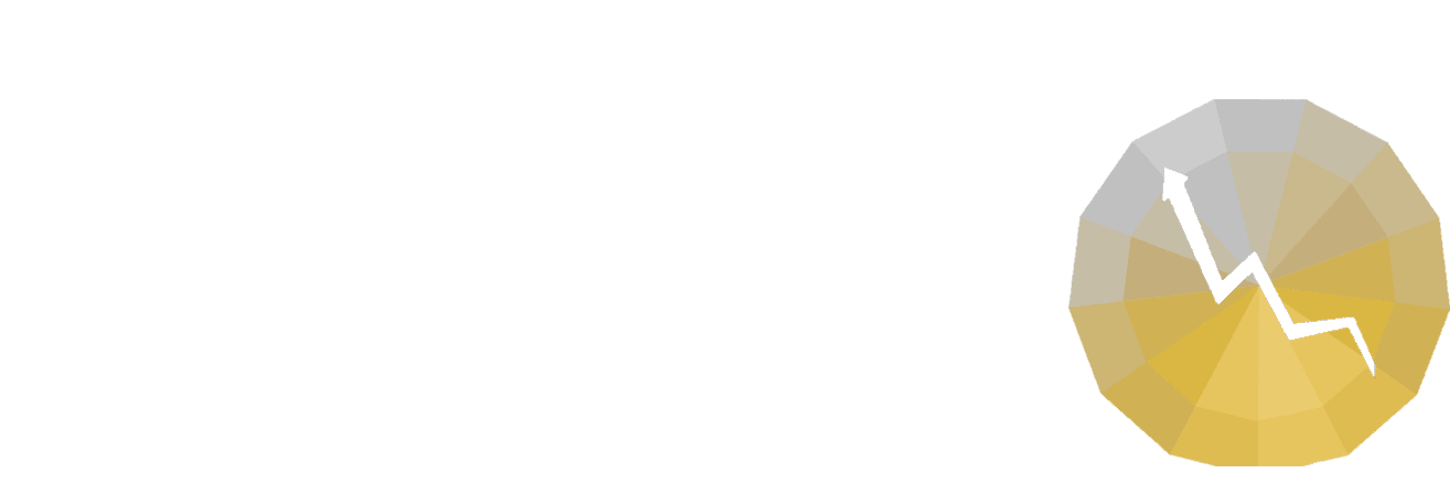 לוגו מטבע לבן